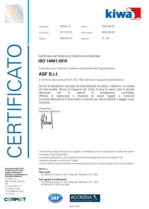 ASF-certificazione-ISO-14001-2015
